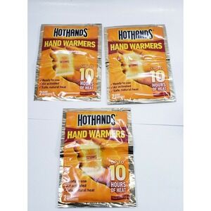 3x HotHands Hand Warmers Pairs (2 Per Pack) NEW